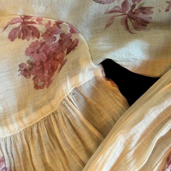 Isobella & Chloe Floral Boho Romantic Rayon Romper 12 - Picture 4 of 11